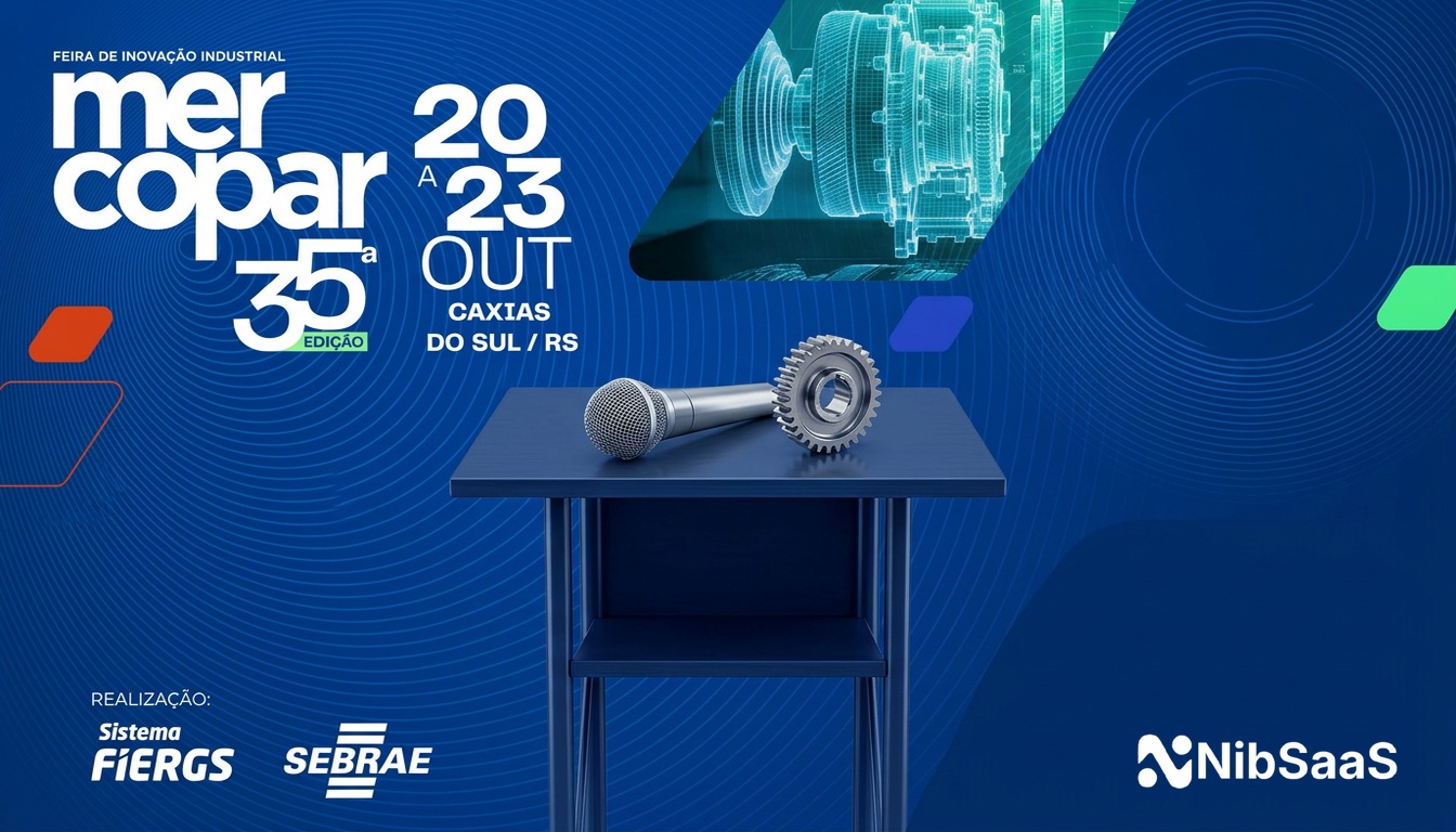 Pitch NibSaaS na Mercopar 2026: como a infraestrutura AI-first estrutura o capital de inovação industrial — artigo sobre Tecnologia & AI por Danilo Fernandes